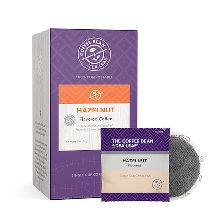 Coffee Bean & Tea Leaf Hazelnut, Soft Coffee Pods, PK96 PK 019150